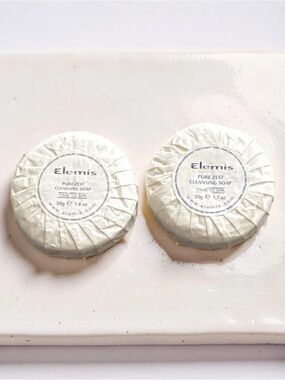 ELEMIS Pure Zest Round Cleansing Soaps - White